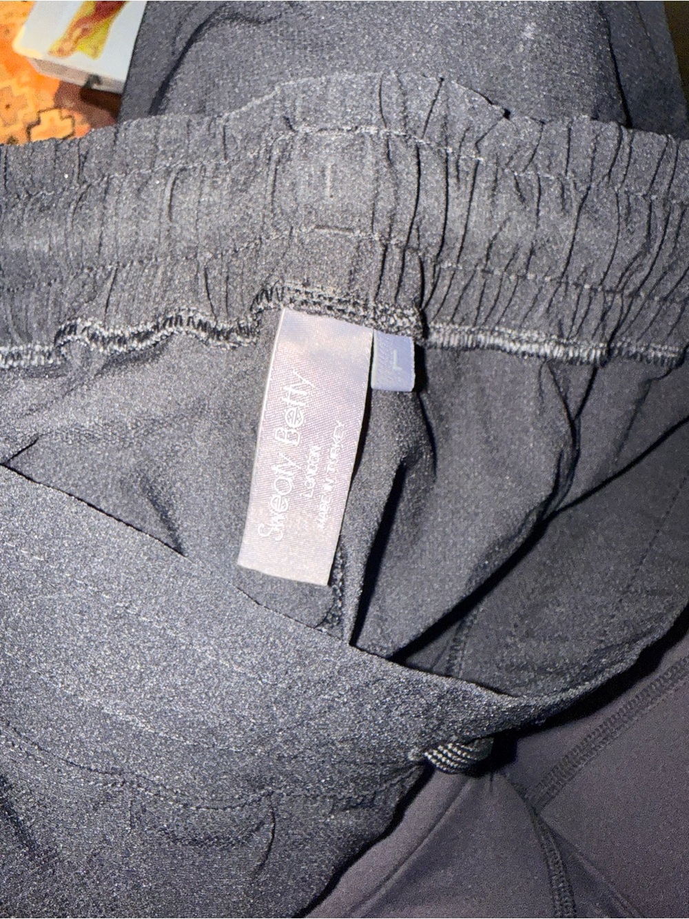 Sweaty Betty Black Track Joggers-large